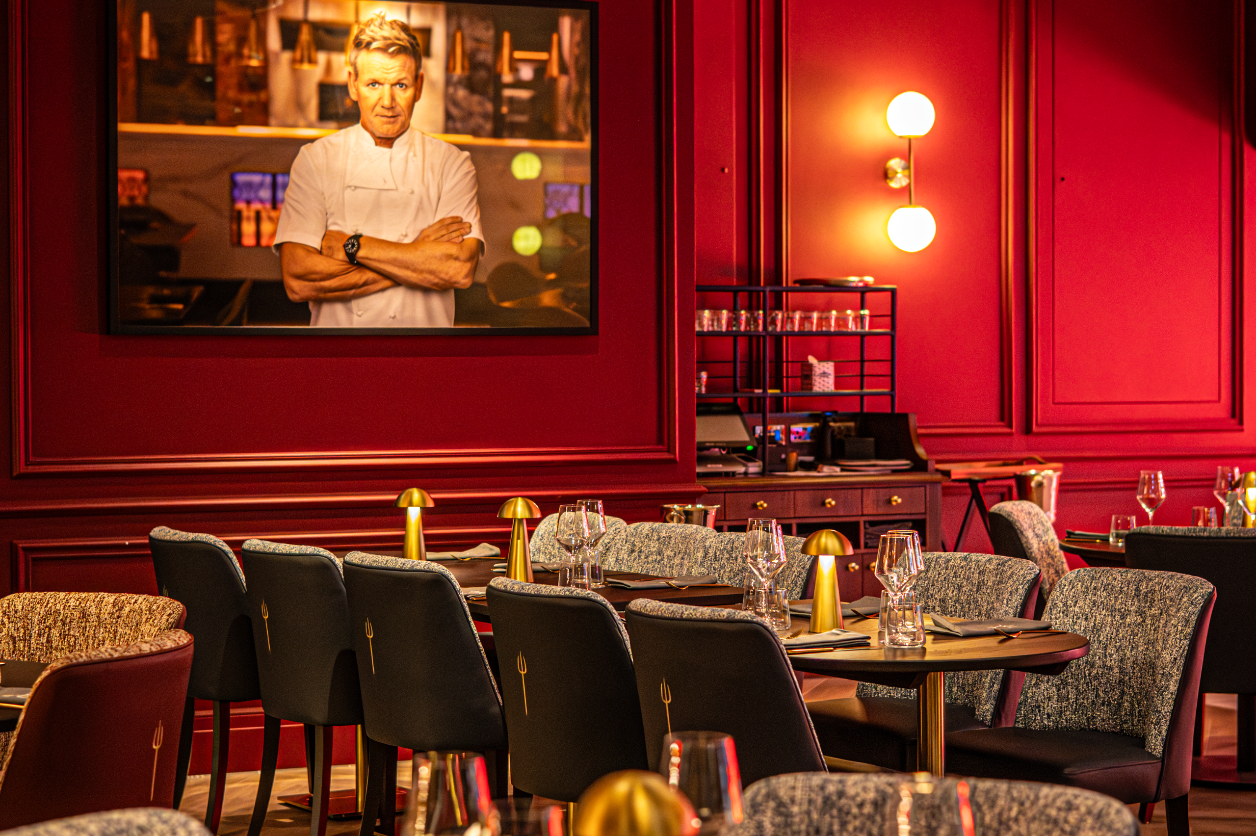 Seating in Hell's Kitchen London